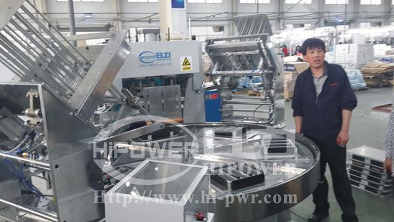 轉盤式高周波吸塑包裝機